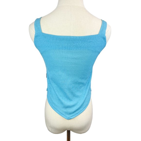 Defence (French brand) 90's Baby Spice Pointed Hem Tank - Picture 3 of 6